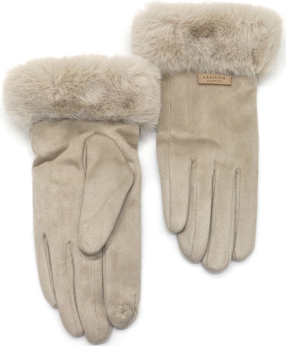 X-K7.2 GLOVE403-124-2 Gloves Faux Fur