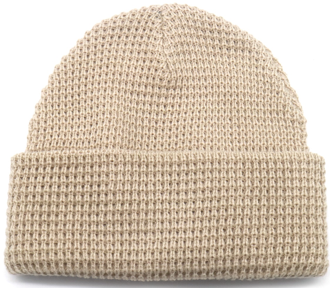 T-C3.1 HAT057-022-8 Knitted Beanie Beige