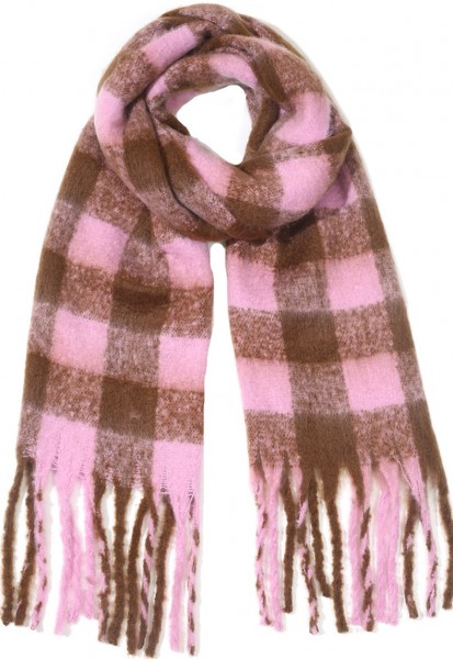 R-C6.2 SCARF405-532 No.2 Scarf Checkered 180x60cm