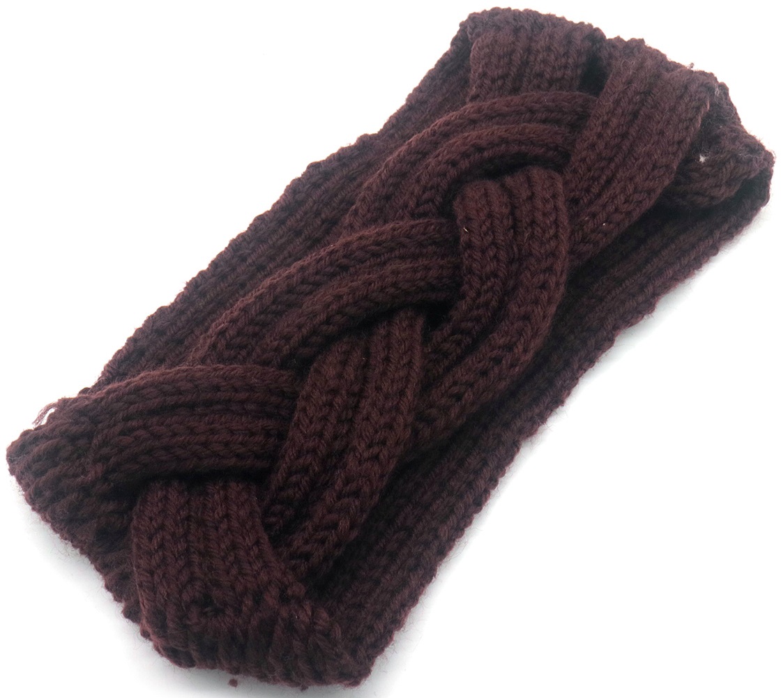 T-K8.2 H071-016-5 Knitted Headband Purple