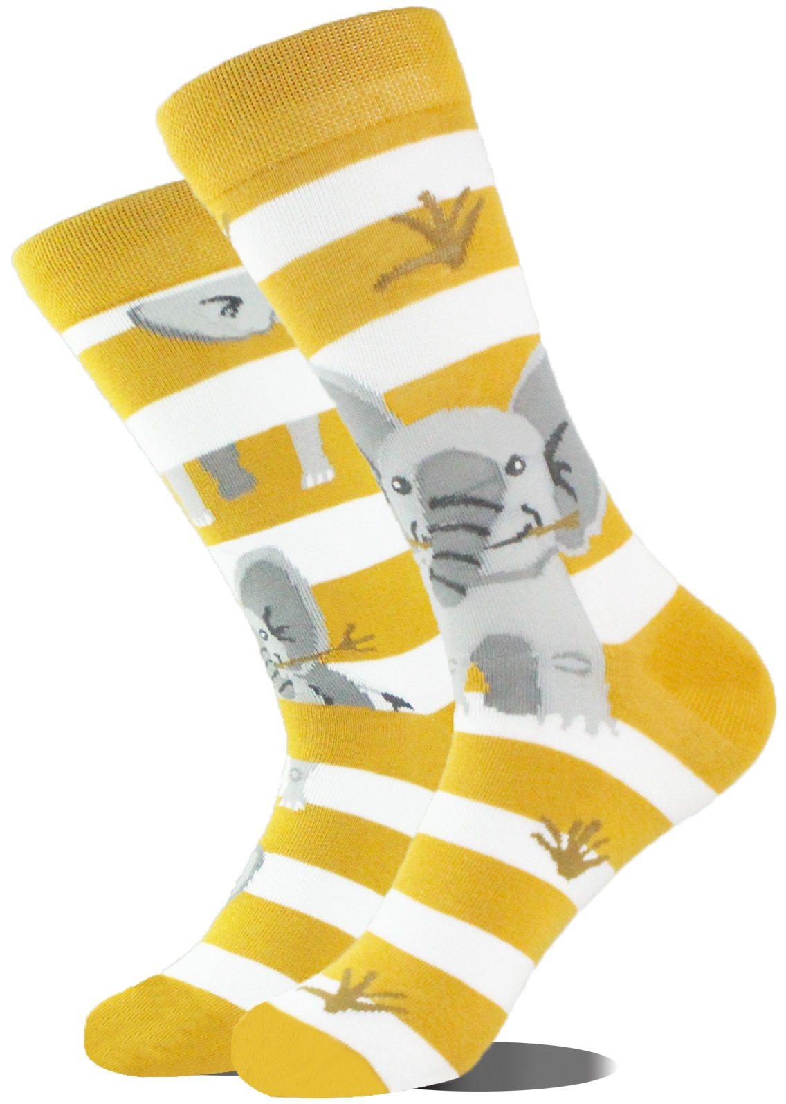 S-E1.4 SOCK2438-031 Pair of Socks Size 38-45 Elephants