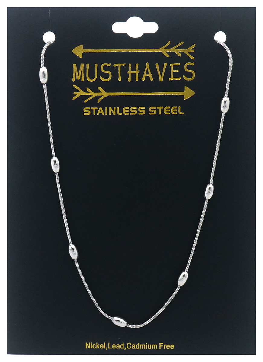 D-B9.3 N926-002S S. Steel Necklace 