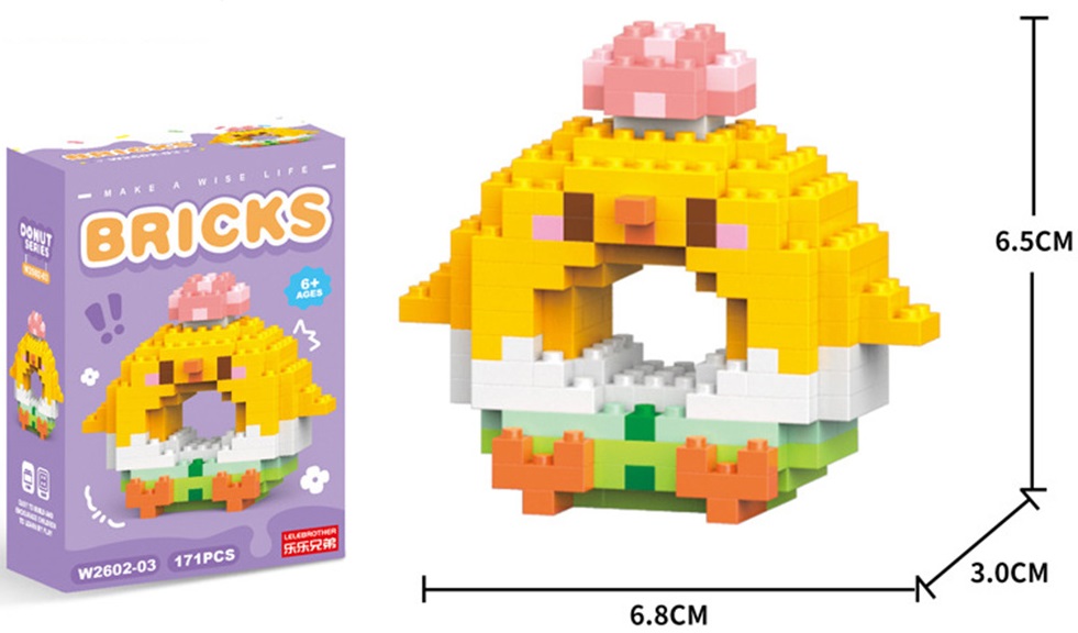 R-N4.2 W2602-3 Building Block Set Duck