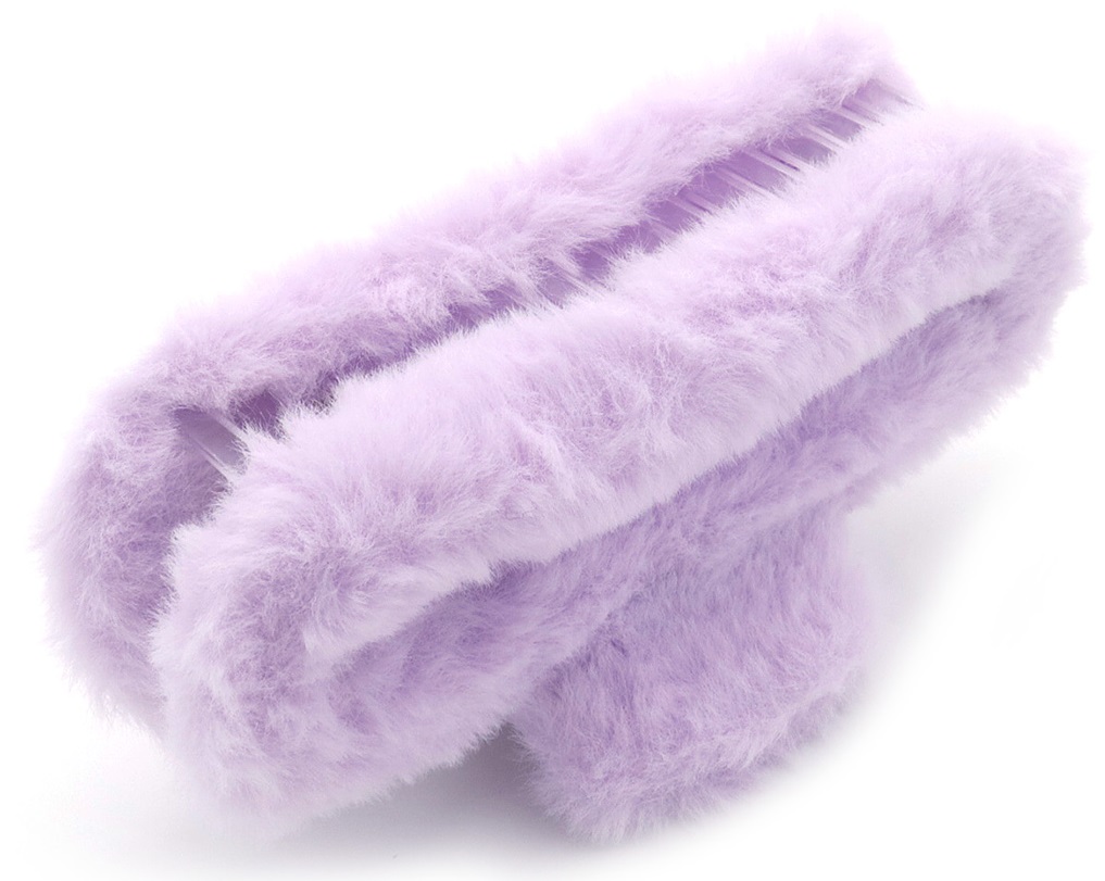 T-E6.2 H001-005-9 Hair Claw Fluffy 12.5cm