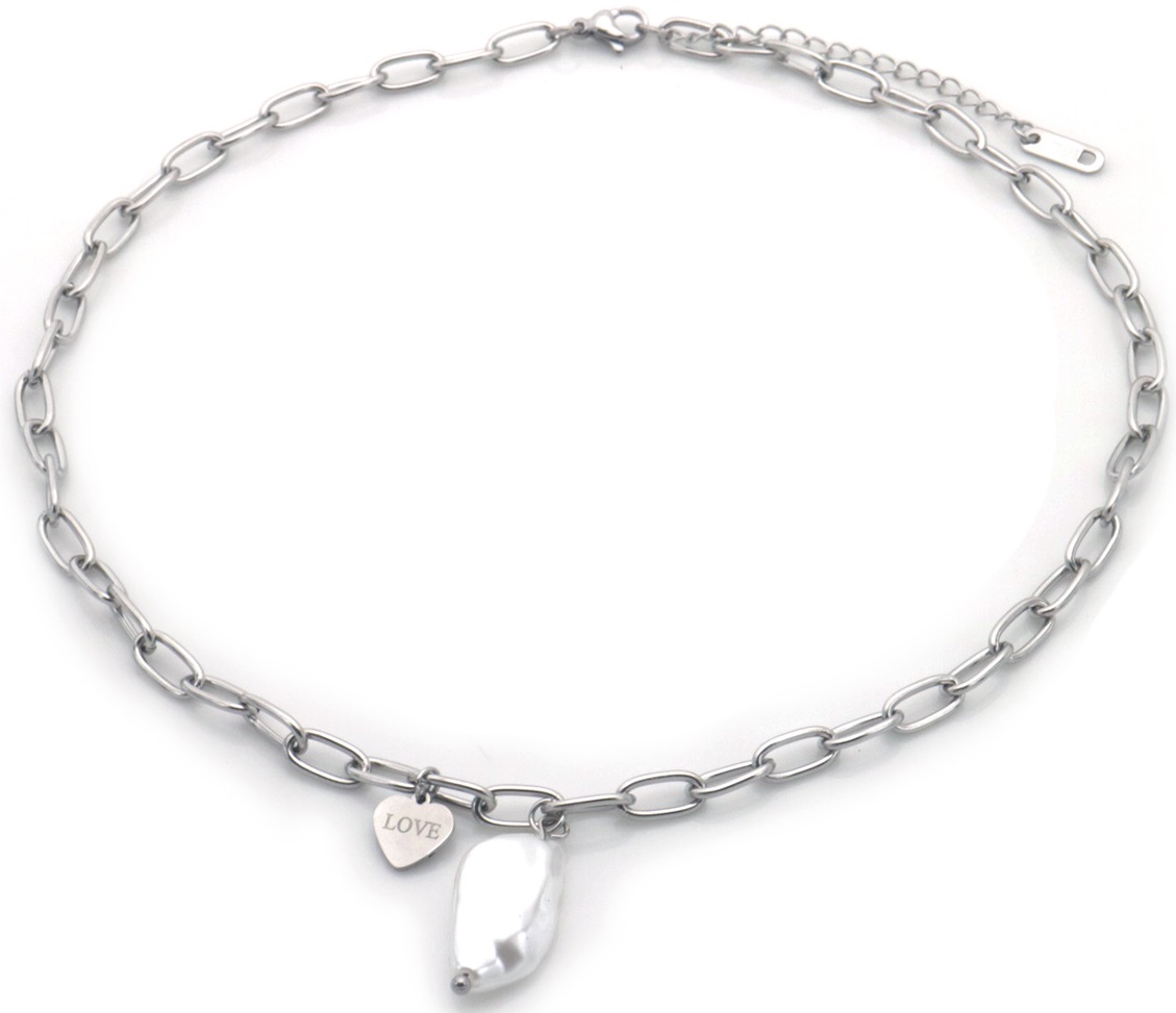 D-E21.1 N926-003S S. Steel Necklace