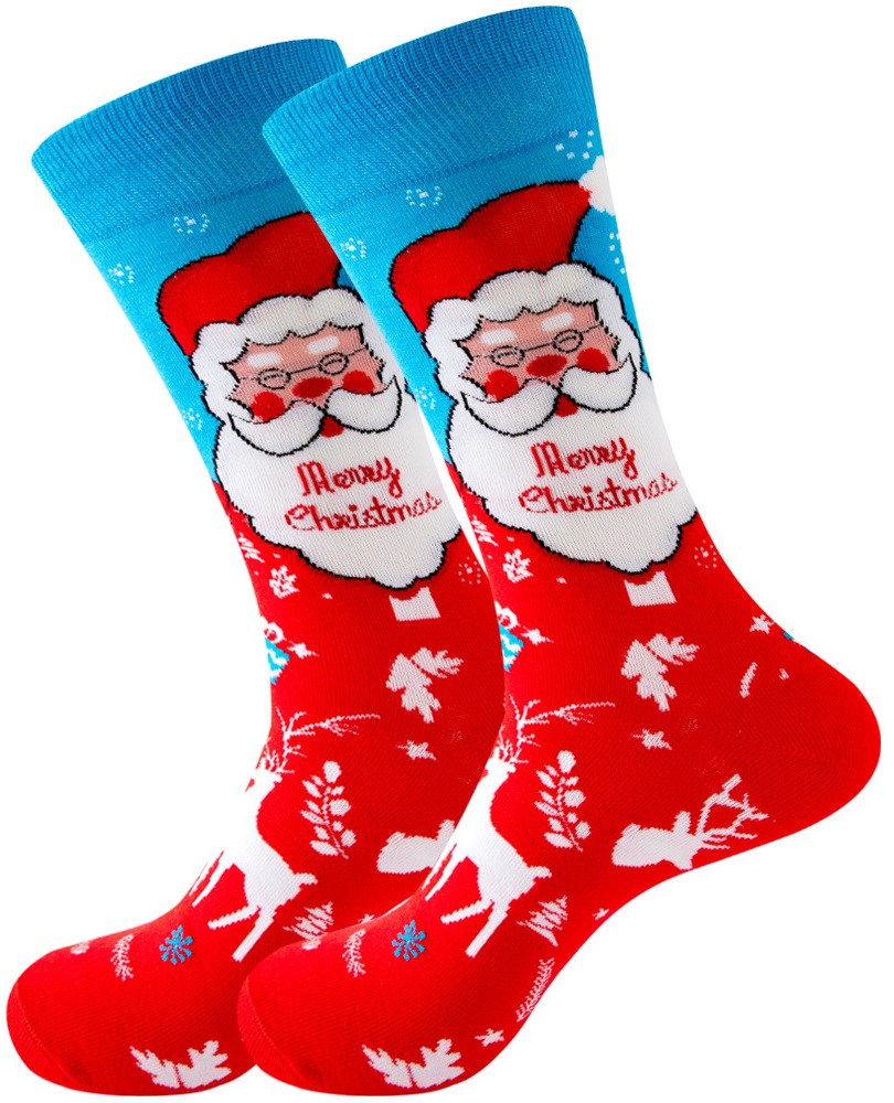 S-B4.1 SOCK2316-433-7 Pair of Socks Size 38-45 Christmas