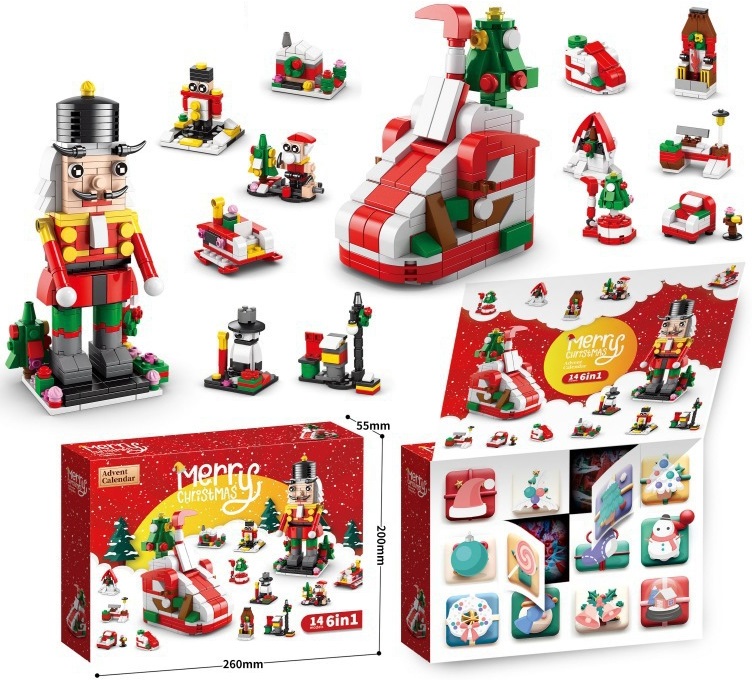 T-O6.1 CG2432-125-8 Building Blocks Christas Advent Calendar