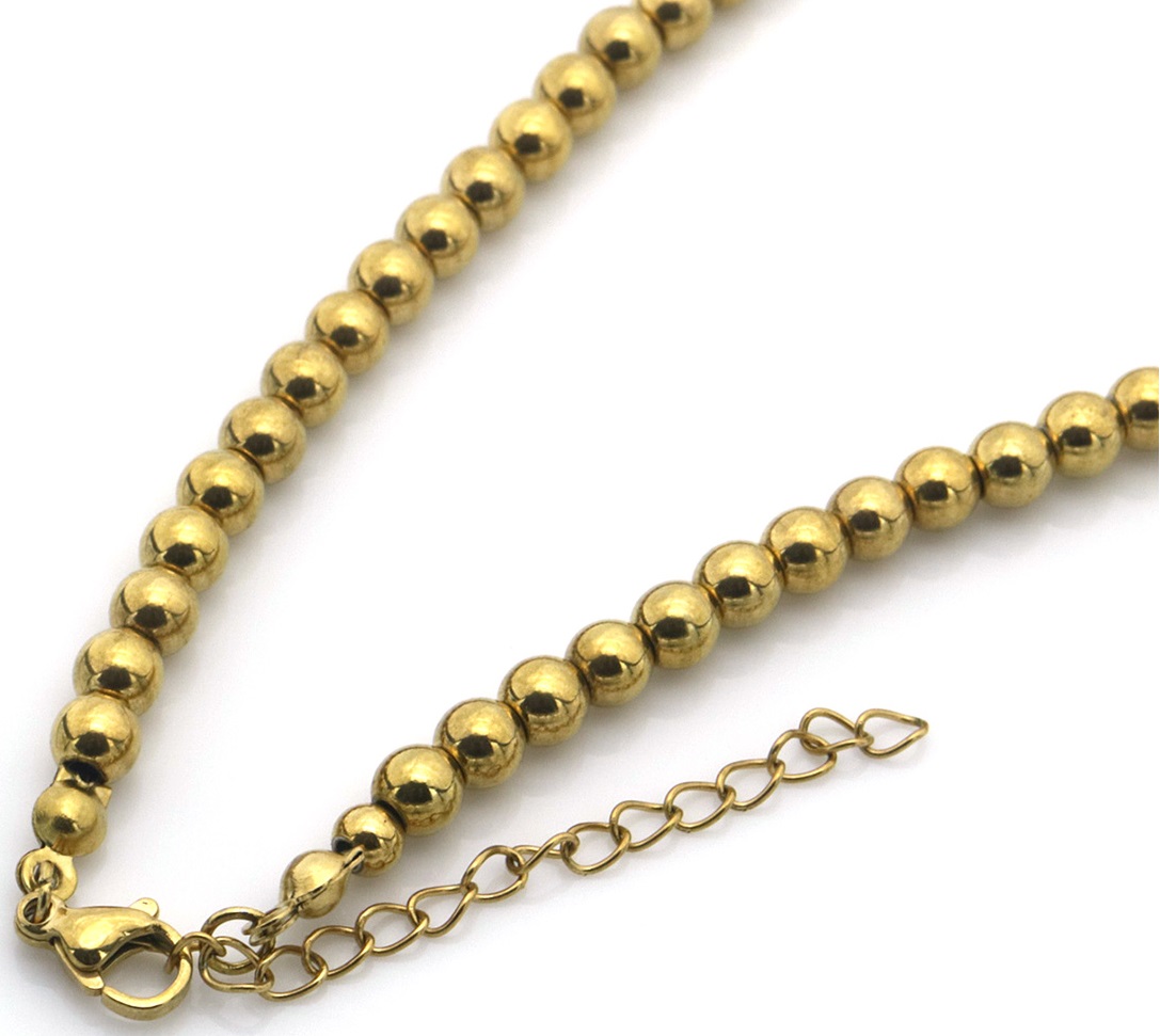 H-A8.1  N100-066G S. Steel Necklace 5mm