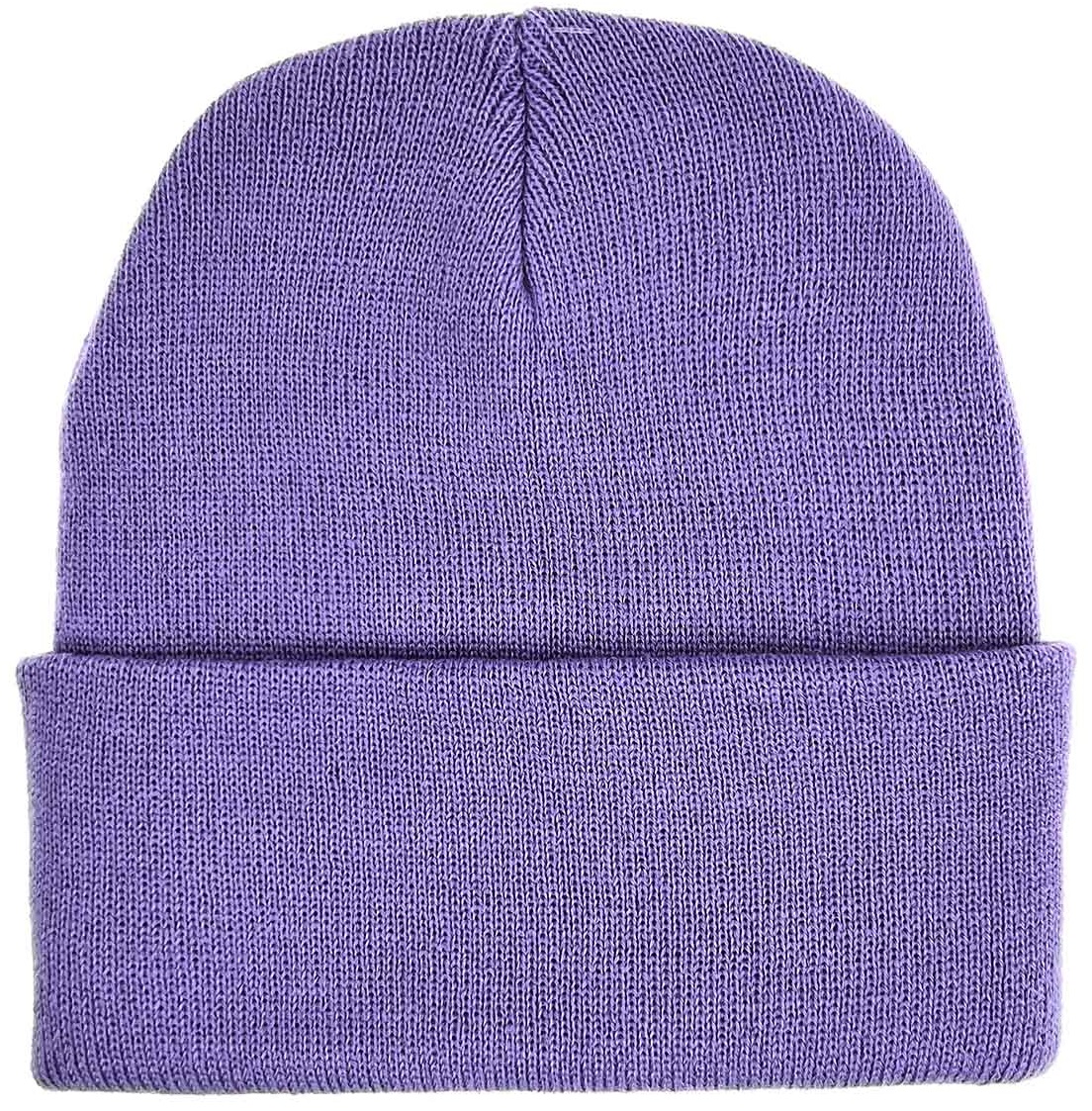  T-I2.1 HAT702-001 No. 3 Beanie Purple