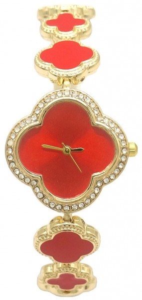 C-B8.1 W631-002F Quartz Watch 38mm Clover Red