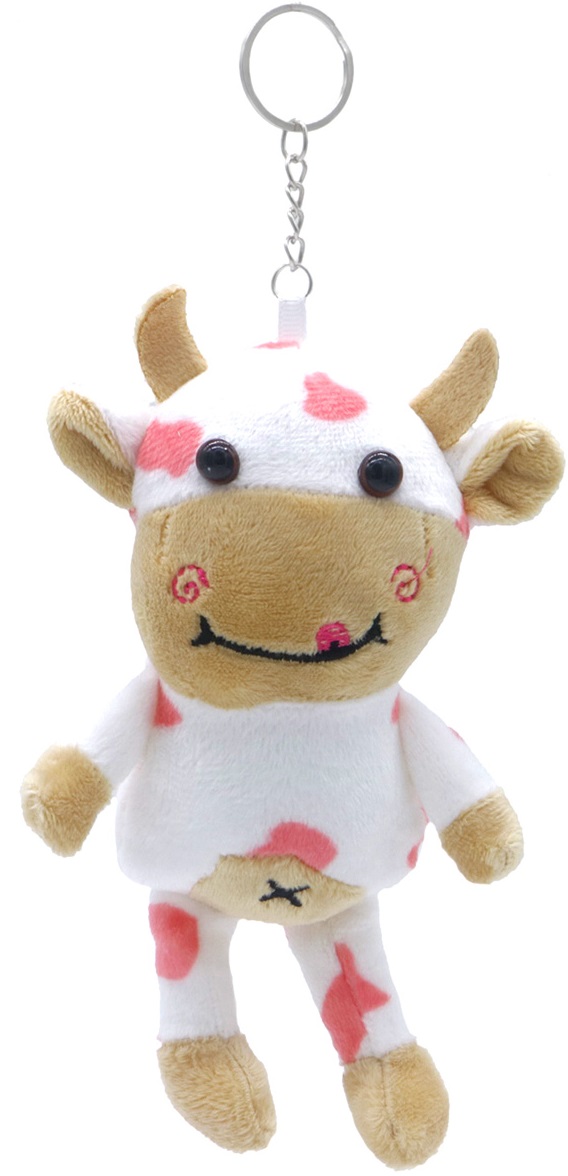 K-E7.1 KY615-147 Keychain Cow 12cm - Mixed Colors - 1pc