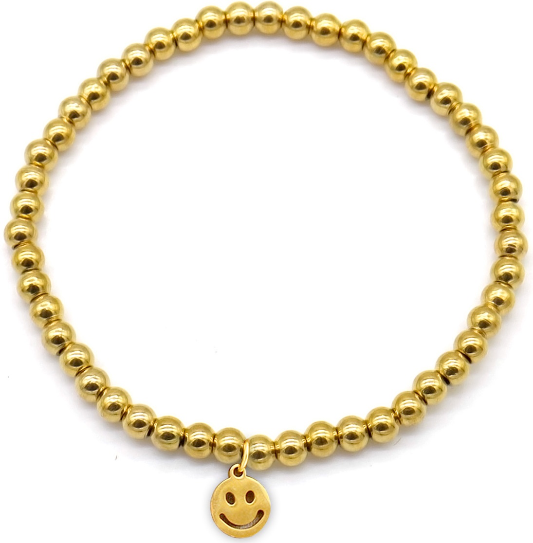 E-F9.3  B100-140G S. Steel Bracelet Smiley