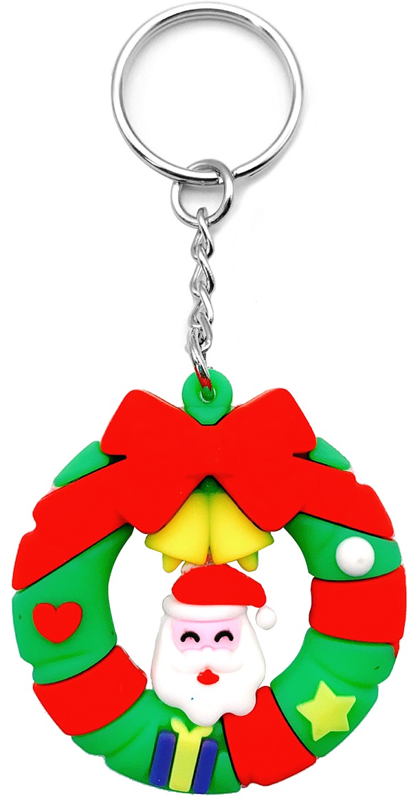 E-A16.3 KY044-008-5 Keychain Christmas 5cm