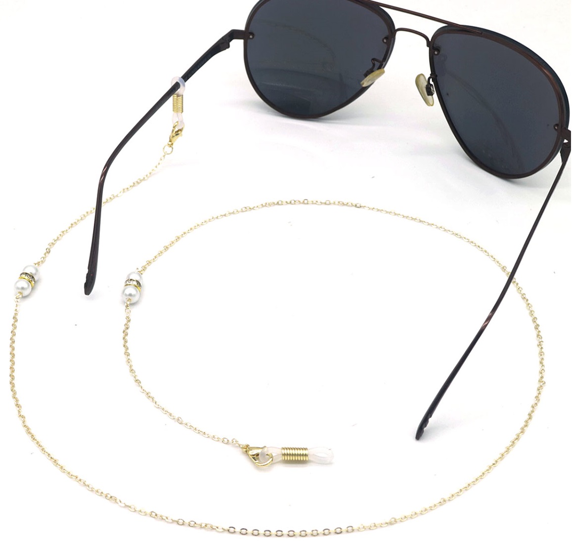 A-E5.4 GL004-083-2 Sunglass Chain Pearls