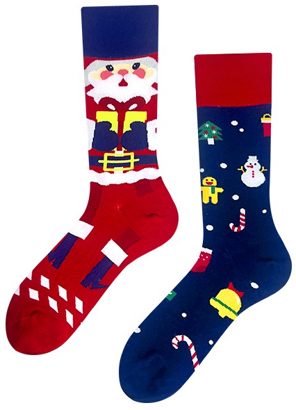 S-A6.2 SOCK2438-108 Pair of Socks Size 38-45 Christmas